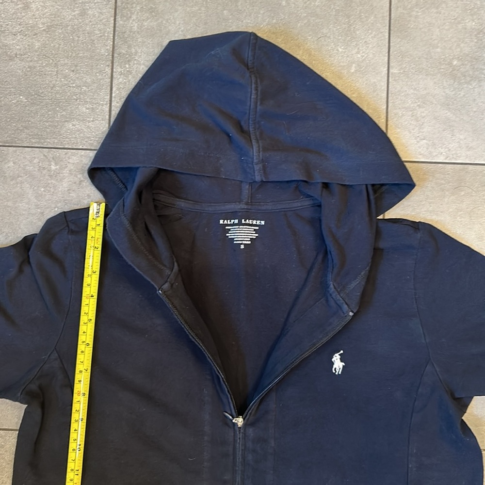 Ralph Lauren Black , Front Zip Hoodie/ Sweatshirt - Picture 6 of 6